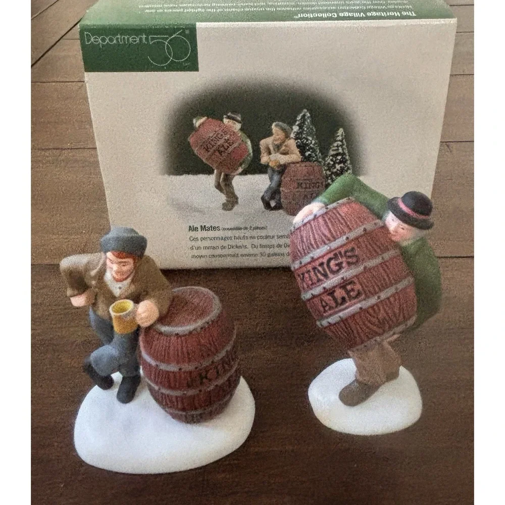 Dept 56 Dickens Village Lot Accessory Sets Ale Mates Good Days Catch Town Crier